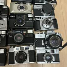 大量32台　フィルムカメラ　まとめ売り　ジャンク　Konica c35 CanonAutoboy PENTAX ESPIO OLYMPUS PEN MINOLTA ヤシカ　Canonet Nikon_画像4