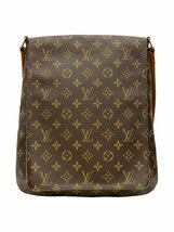 LOUIS VUITTON (ルイヴィトン) ミュゼット モノグラム ショルダーバッグ 斜めがけ M51256 ブラウン ブランド /036_画像2