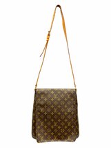 LOUIS VUITTON (ルイヴィトン) ミュゼット モノグラム ショルダーバッグ 斜めがけ M51256 ブラウン ブランド /036_画像1