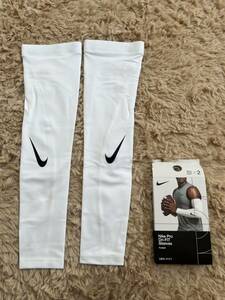  Nike Pro dry Fit arm sleeve L/XL white 