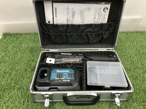 【中古品】★makita(マキタ) 7.2v充電式ペンインパクトドライバ 黒(1.5Ahバッテリx2/充電器) TD022DSHXB　ITH7GES4IEYK