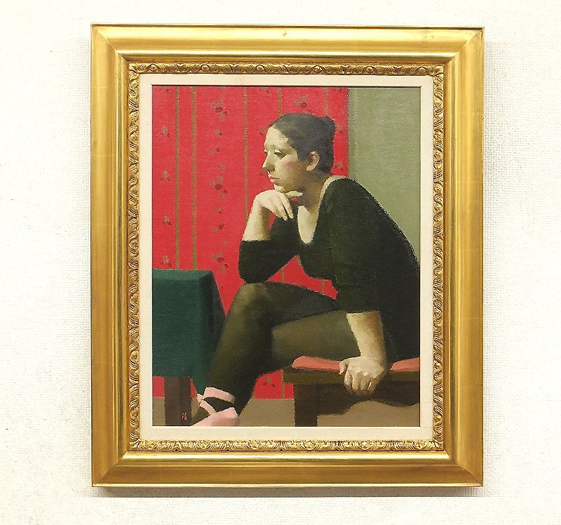 ヤフオク! -「バレリーナ」(油彩) (絵画)の落札相場・落札価格