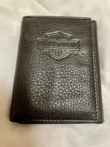 【美品】HARLEY-DAVIDSON パスケース　ウォレット　財布　レザー