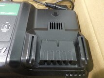 開封のみ★HiKOKI 急速充電器 UC18YDL2 スライド式リチウムイオン電池14.4V~18V対応 USB充電端子付 低騒音 ハイコーキ 未使用品_画像4