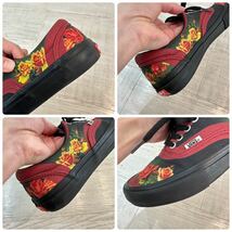 19ss 極美品 Supreme x VANS x Jean Paul GAULTIER ERA PRO シュプリーム バンズ ジャンポールゴルチエ フラワー フローラル 花柄 26cm_画像6