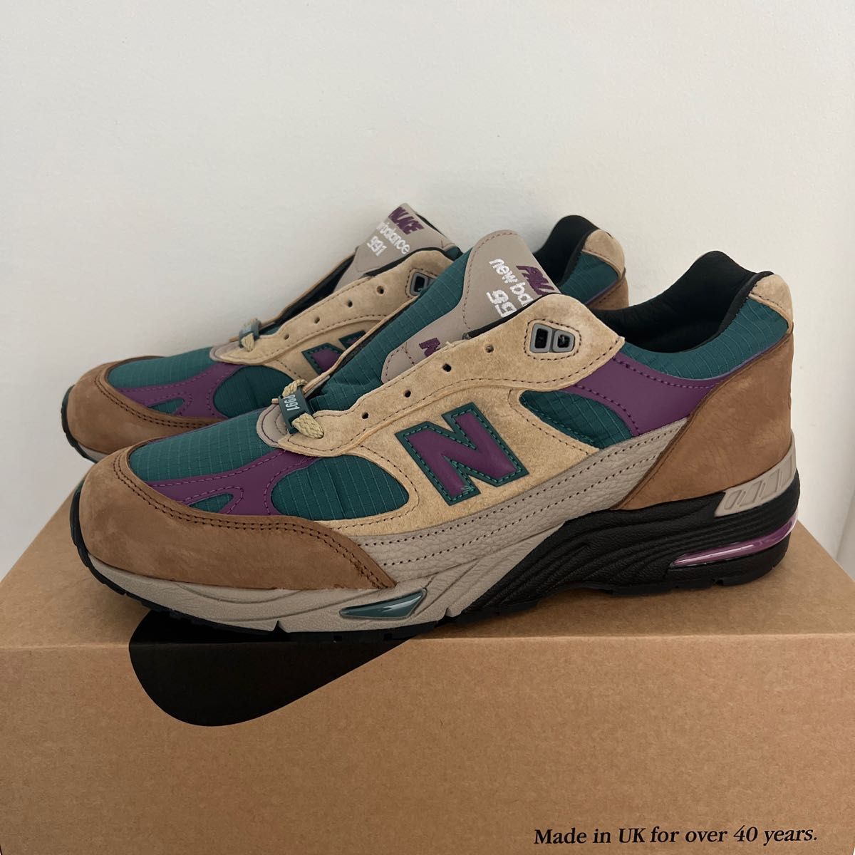 27 5cm US9 5 Palace New Balance 991 Tan パレス ニューバランス 991 