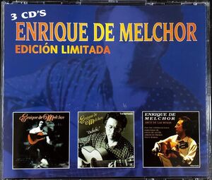 (C92H)*CD3 sheets set /enlike*te*merucho-ru/Enrique De Melchor Edicion Limitada (La Noche Y El Dia/Cuchichi/Arco De Las Rosas)*