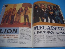 ★BURRN!★QUEENSRYCHE【1988年7月】KINGDOM COME / Dokken / IMPELLITTERI / METALLICA / RISING FORCE / LION / MEGADETH / AEROSMITH_画像7