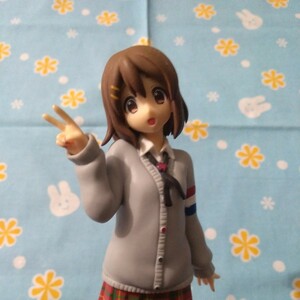 映画 けいおん！ DXF フィギュア HTT -GRAY-STYLE 平沢唯 中古美品 LONDON 制服