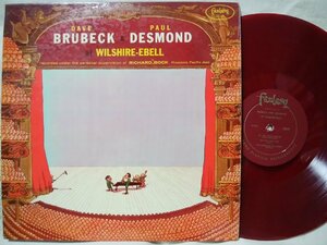 ★★DAVE BRUBECK & PAUL DESMOND AT WILSHIRE-EBELL★US盤 赤盤★アナログ盤 [2581TPR