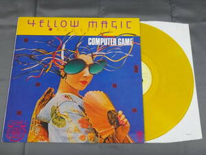 YMO/COMPUTER GAME/ foreign record /HOLLAND/12~SINGLE /YELLOW VINYL/1979 ⑥