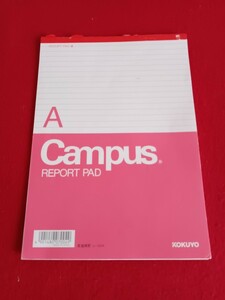 コクヨ　キャンパス　レポート用紙　　A4 23枚　　ノート　　文房具　事務用品　