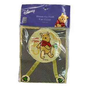 Pooh electric fan cover yellow yellow correspondence electric fan diameter 30~35cm Winnie the Pooh Fan Cover MPO-YL