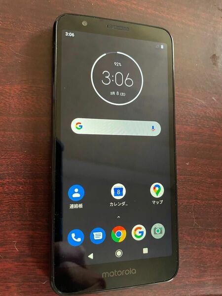 【Moto E6 Motorola5.5インチAndroidスマートフォン】SIMフリー