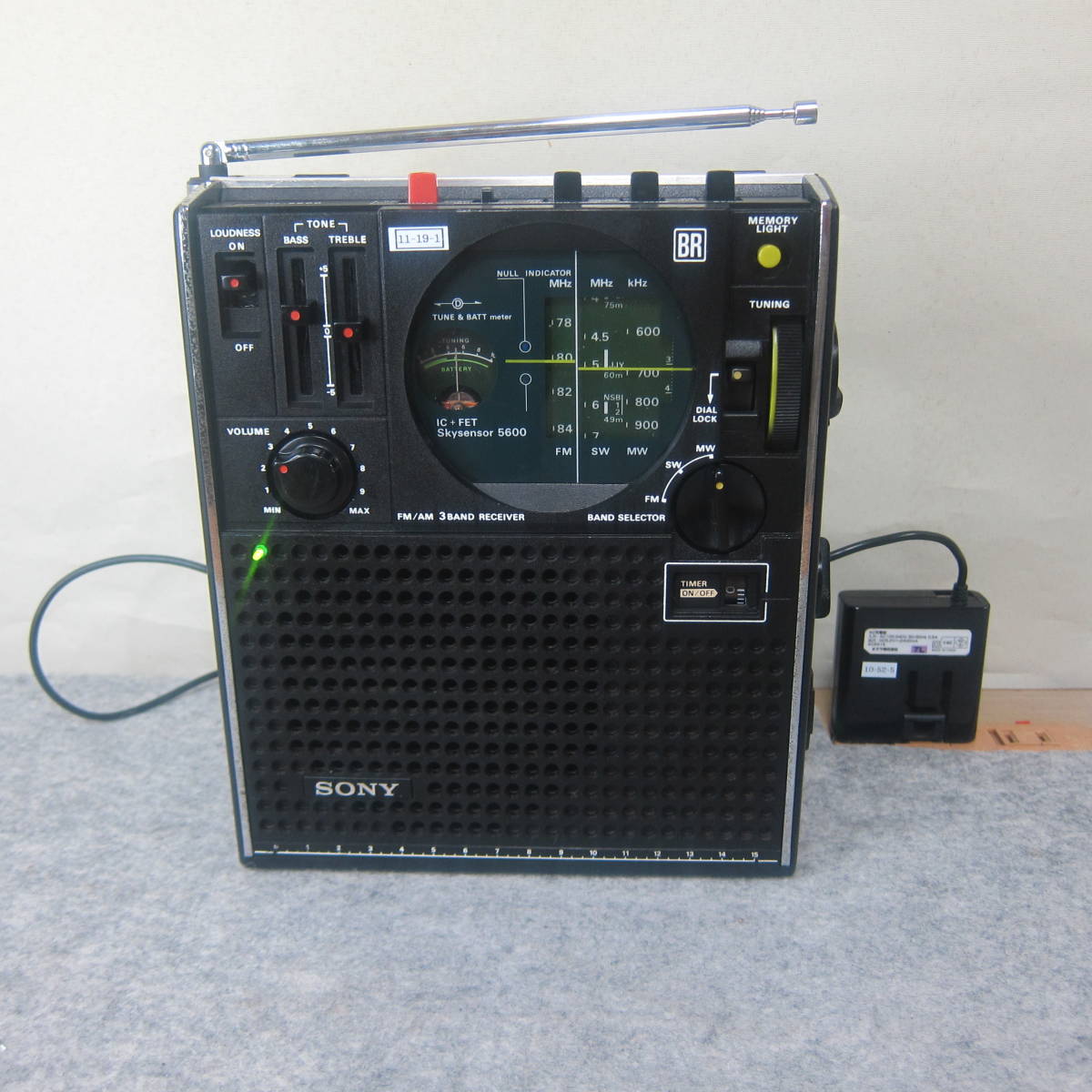 ヤフオク! -「ソニー スカイセンサー icf-5600」(一般) (ラジオ)の落札 