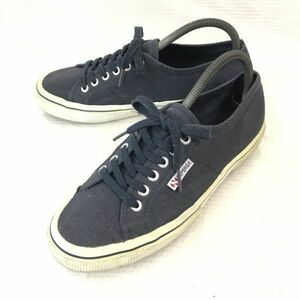 スペルガ/superga★ローカットスニーカー【41/UK7/25.5-26.0/紺/NAVY】sneakers/Shoes/trainers◆E-51