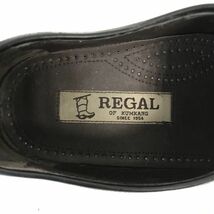 リーガル/REGAL★本革/ビットローファー/モカシン【25.5EE/黒/BLACK】ビジネス/dress shoes◆F-95_画像7