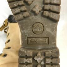 ティンバーランド/Timberland★本革/ボアロングブーツ【8M/24.5-25.0/ベージュ/BEIGE】Shoes◆WB90-8_画像5