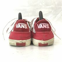 バンズ/VANS★本革/スエードレザースニーカー【US9/27.0/赤/RED】sneakers/Shoes/trainers◆F-134_画像3