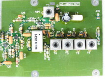 【HPマイクロ波】　Anritsu Frequency Synthesizer取外し 部品取り基板(その6) AUX基板/R&KM8,PD1,CA3240E,NEC2SA603,2SC943他 ジャンク品_画像5