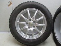 16インチ 205/60R16 6.5J+48 114.3 ノア/ヴォクシー バリ溝 中古スタッドレスタイヤアルミホイール【4本セット】送料無料(SA16-3450）_画像4