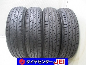 155-65R13 8.5分山 セイバーリングSL101 2021年製 中古タイヤ【4本】送料無料(M13-3870）