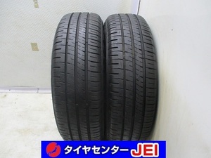 175-65R14 9-8.5分山 ダンロップ エナセーブEC204 2021年製 中古タイヤ【2本】送料無料(M14-3876）