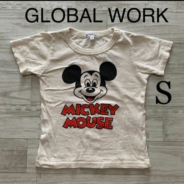 GLOBALWORK グローバルワーク ミッキー Tシャツ S 100