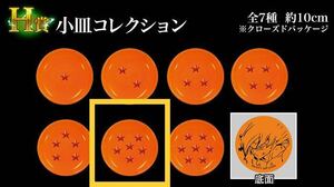 一番くじドラゴンボール BATTLE OF WORLD with DRAGONBALL LEGENDS/H賞 小皿コレクション：六星龍柄、1個のみ出品 新品 検/ベジータ 孫悟空