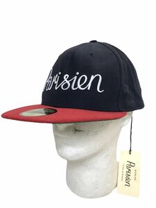 (D) KITSUNE NEWERA キツネ ニューエラ キャップ 7 1/2 59.6cm ネイビー レッド