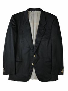 (D) GIVENCHY Givenchy cashmere tailored jacket 52 black ji van si.