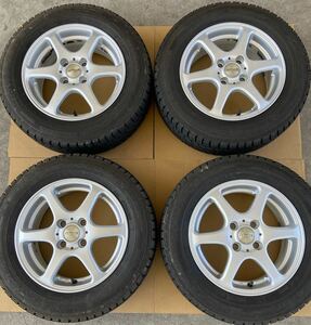 ZEPHYRアルミホイール14インチ　4本セット　PCD100 5.5J オフセット46 4穴　ハブ径66手計　175/70R14