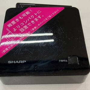 ☆【送料無料】シャープ SHARP デジタルコードレス電話機 JD-SF1CL-T ブラウン系 固定電話 JD-BVF1 JD-KS06 EP-DS05 動作確認OKの画像4