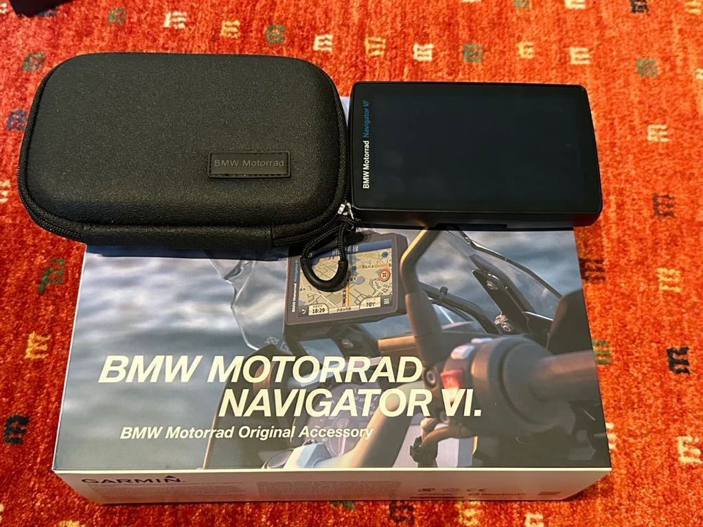 美品 BMW Motorrad Navigator VI ナビ取付金具とアダプタ-