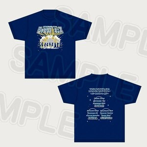 ラブライブ!サンシャイン!! UNIT LIVE ADVENTURE 2020 PERFECT WORLD Tシャツ シャゼリア☆キッス フリーサイズ Aqours