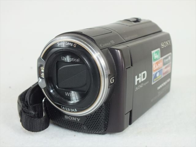 カメラ ビデオカメラ SONY HDR-CX590V (T) [ボルドーブラウン] オークション比較 - 価格.com