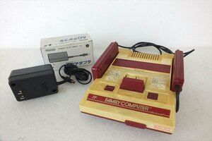 ■ Nintendo 任天堂 ファミコン 丸ボタン ゲーム機 中古 現状品 230502M4196