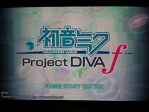 PSVita　初音ミク Project DIVA f　(ソフトのみ)_画像2