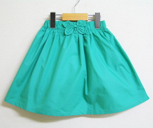 ★新品110cm★Seraph ブライトカラーインパンツ付きスカート (グリーン) セラフ 