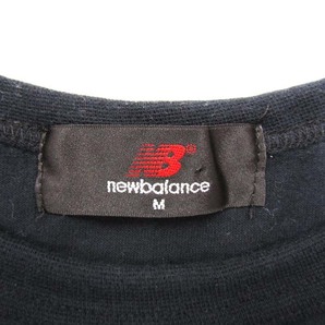 ニューバランス 半袖Tシャツ プリントT クルーネック スポーツウェア トップス レディース Mサイズ ブラック NEW BALANCEの画像2