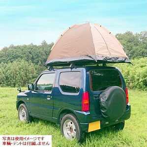 # attaching and detaching simple * light weight roof tent for frame ( light for automobile )