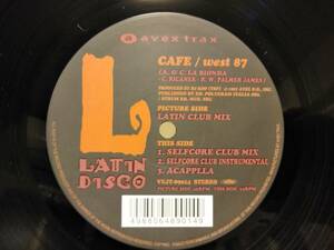 ★★【LATIN DISCO】WEST 87 / CAFE アナログ