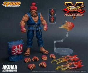 新品未開封 Storm Collectibles ストリートファイター Akuma ゴウキ 豪鬼 1/12 フィギュア (検バンダイ メディコム メディコス 超像革命)