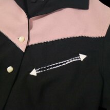 サヴォイ クロージング ウエスタンシャツ ブルゾン レディース Western Ladies Shirts Blouson サイズM ロカビリー_画像5