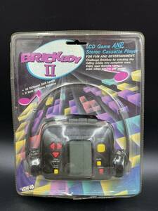 D1 rare hard-to-find [BRICK BOYⅡ]LCD Game mobile game & stereo cassette player 