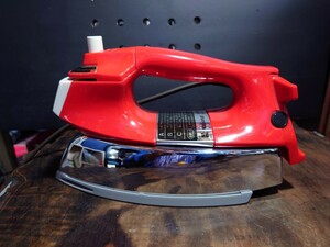  National * steam iron NI -666SF as good as new. Showa era item ornament decoration for objet d'art 