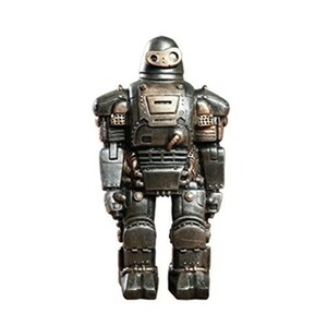  objet d'art Vintage manner retro metallic robot ( gunmetal )