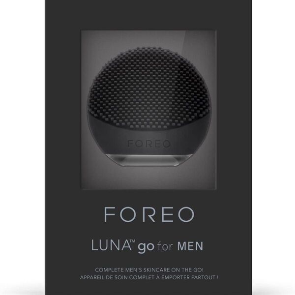 【未使用】LUNA go for MEN ブラック　洗顔ブラシ　アンチエイジング