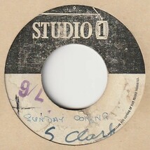 【SKA】Sunday Coming / Alton Ellis - Another Night / The Soul Sisters [Studio 1 Pre (JA)] ya292_画像1