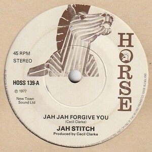 【REGGAE】Jah Jah Forgive You / Jah Stitch - Version [Horse (UK)] ya310